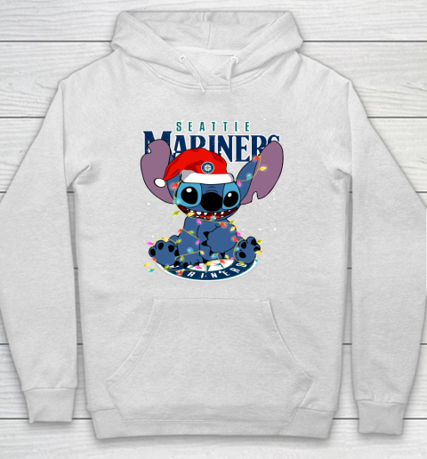 Seattle Mariners MLB noel stitch Baseball Christmas Hoodie