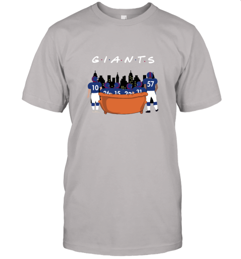 The New York Giants Together F.R.I.E.N.D.S NFL Unisex Jersey Tee