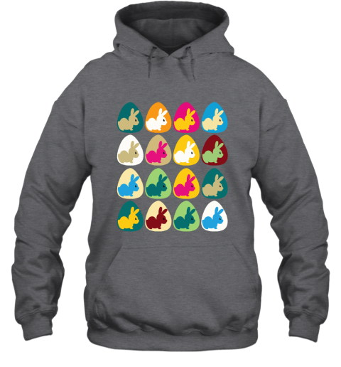 q3za easter rabbit inside easter egg color combination hoodie 23 front dark heather