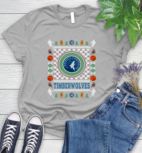 Minnesota Timberwolves Merry Christmas NBA Basketball Loyal Fan Ugly Shirt 90