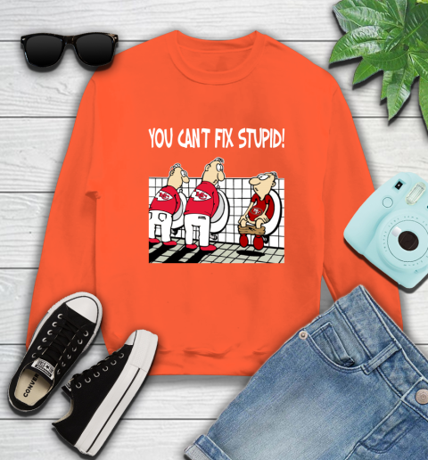 You Can't Fix Stupid Funny Kansas City Chiefs NFL Shirts 27