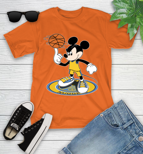NBA Basketball Denver Nuggets Cheerful Mickey Disney Shirt Youth T-Shirt 8 NBA Basketball Denver Nuggets Cheerful Mickey Disney Shirt Youth T-Shirt - Image 8