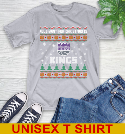 NBA Basketball All I Want For Christmas Is Sacramento Kings 5
