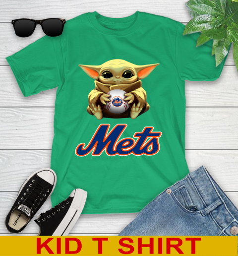MLB Baseball New York Mets Star Wars Baby Yoda Shirt 106
