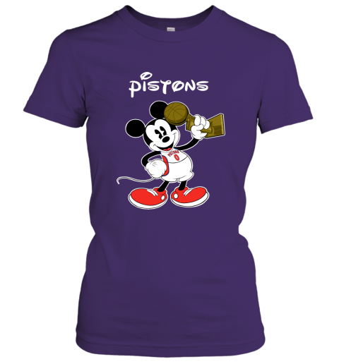 Mickey Detroit Pistons Women's T-Shirt