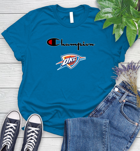 NBA Basketball Oklahoma City Thunder Champion Shirt Women's T-Shirt 5