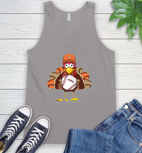 San Francisco Giants Turkey thanksgiving Tank Top 4