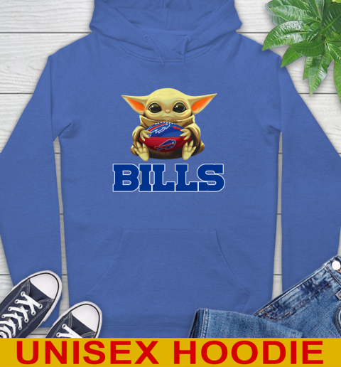 NFL Football Buffalo Bills Baby Yoda Star Wars Shirt Hoodie 9