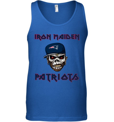 NFL New England Patriots Iron Maiden Rock Band Music Football Sports 69rPHZEwUO0 unisex tank 17 95 151514 front royal
