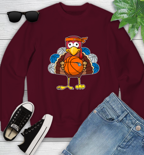 Orlando Magic Turkey thanksgiving day Youth Sweatshirt 5