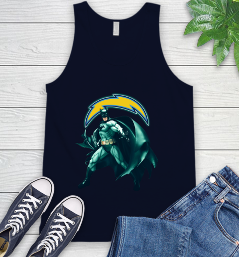 NFL Batman Football Sports Los Angeles Chargers Tank Top 3