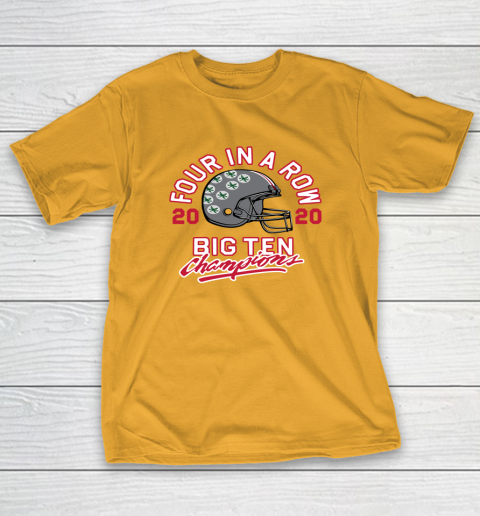 OSU 2020 Big Ten Champions 2020 Four In A Row T-Shirt 2