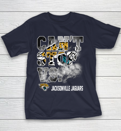 NFL Jacksonville Jaguars Can't Stop Vs Youth T-Shirt 2