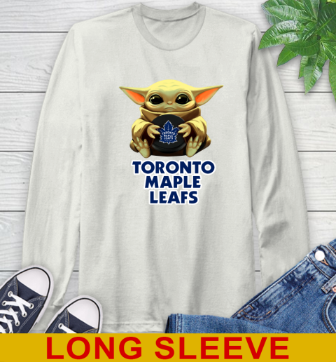 NHL Hockey Toronto Maple Leafs Star Wars Baby Yoda Shirt 69