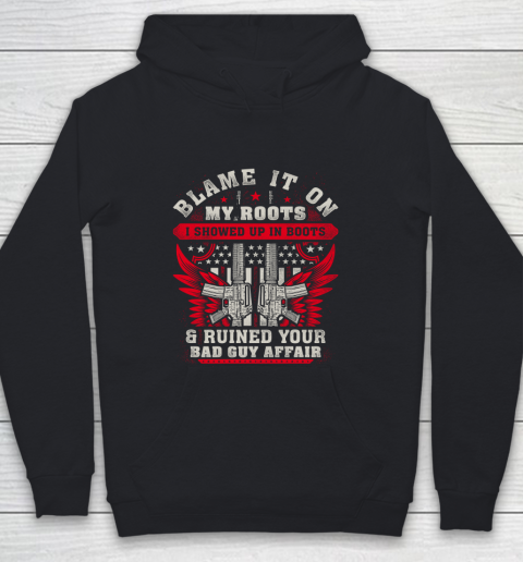 Veteran Showed Up In Boots Youth Hoodie