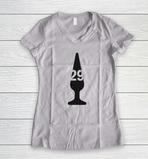 Big Dumper Butt Plug 29 Women's V-Neck T-Shirt