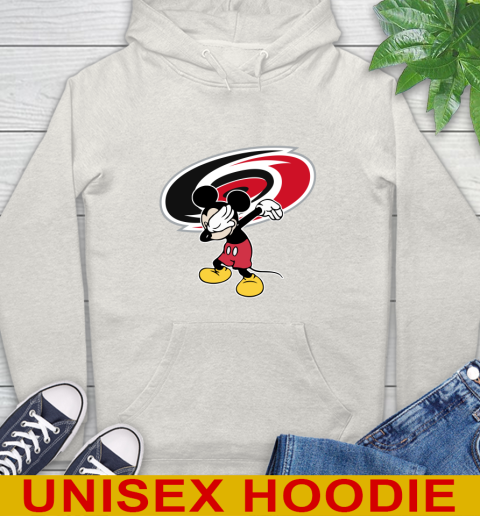 Carolina Hurricanes NHL Hockey Dabbing Mickey Disney Sports Hoodie 12