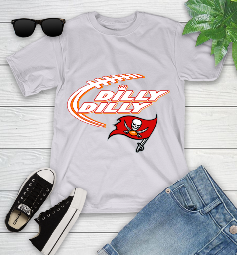 NFL Tampa Bay Buccaneers Dilly Dilly Football Sports Youth T-Shirt 4