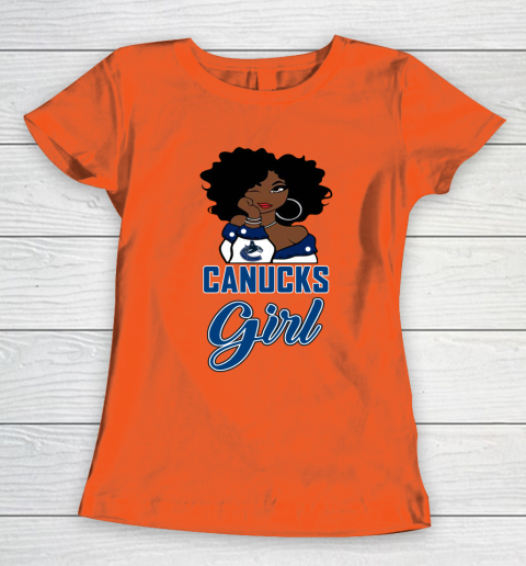 Vancouver Canucks Girl NHL Women's T-Shirt 5
