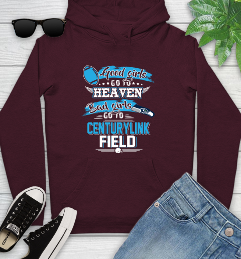 Seattle Seahawks NFL Bad Girls Go To Centurylink Field Shirt Youth Hoodie 7