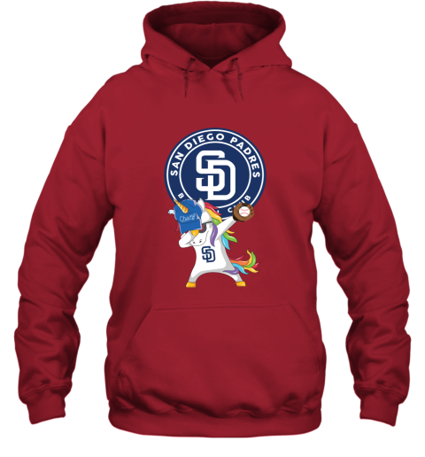 Hip Hop Dabbing Unicorn Flippin Love San Diego Padres Youth T-Shirt 