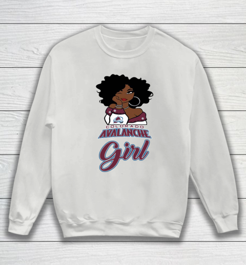 Colorado Avalanche Girl NHL Sweatshirt 5