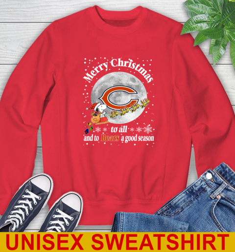 Chicago Bears Merry Christmas To All And To Bears A Good Season NFL Football Sports Sweatshirt 12