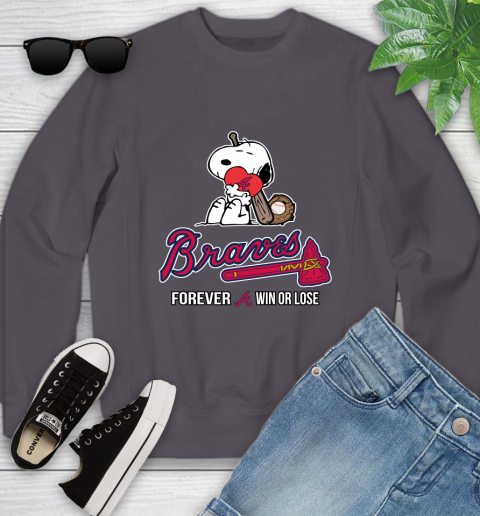 MLB The Peanuts Movie Snoopy Forever Win Or Lose Baseball Atlanta Braves 120