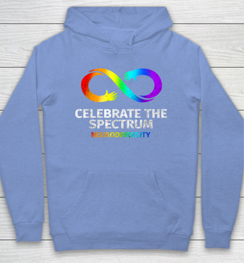 Neurodiversity Celebrate Spectrum Infinity Autism Awareness Hoodie 8