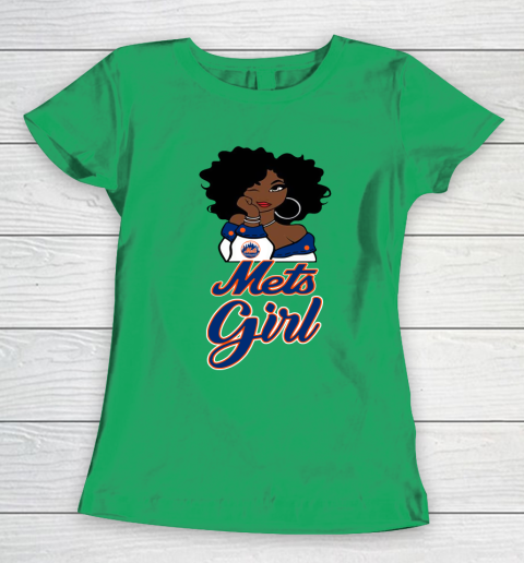 New York Metss Girl MLB Women's T-Shirt 7
