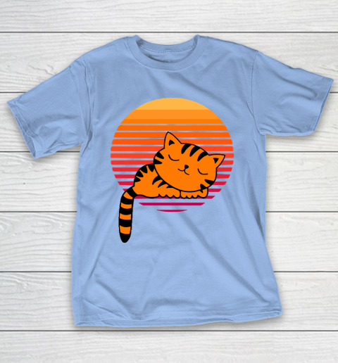 Mother's Day Funny Gift Ideas Apparel  Above the world Cat resting Mother T-Shirt 10
