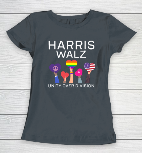 Harris Waltz 2024 Unity Over Division Women's T-Shirt 3