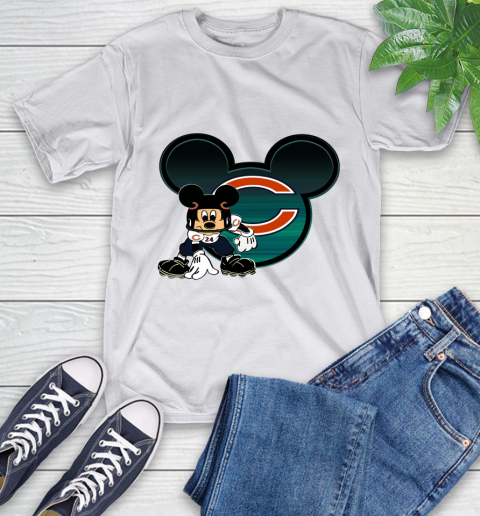 NFL Chicago Bears Mickey Mouse Disney Football T Shirt T-Shirt 12
