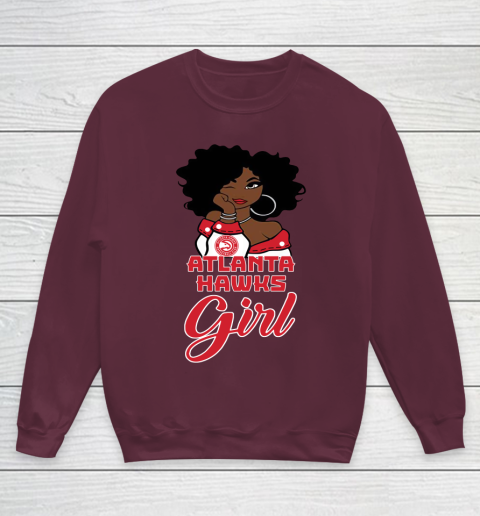 Atlanta Hawkss Girl NBA Youth Sweatshirt 5