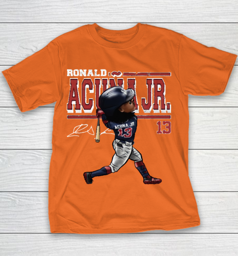Ronald Acuna Jr Cartoon Youth T-Shirt 4