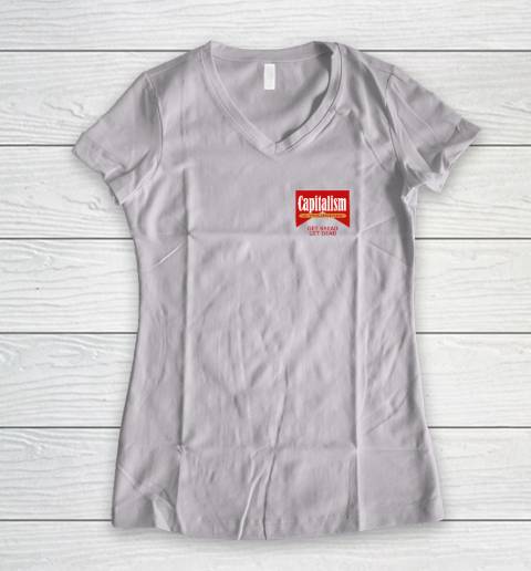 Capitalism Is Voluntary Women's V-Neck T-Shirt