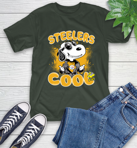 NFL Football Pittsburgh Steelers Cool Snoopy Shirt T-Shirt 6