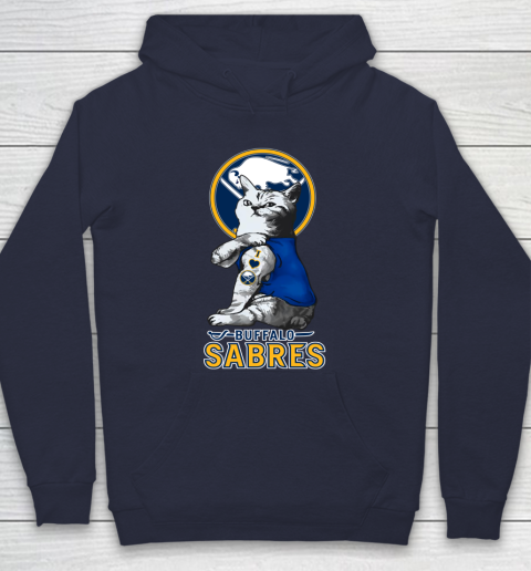 NHL My Cat Loves Buffalo Sabres Hockey Hoodie 2