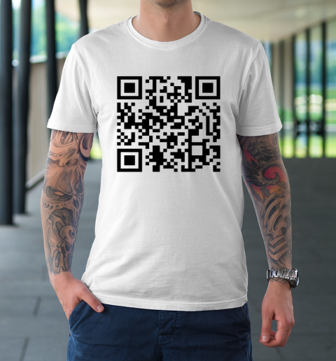 Trump Dance Troll QR Funny President Trump Dance Code T-Shirt
