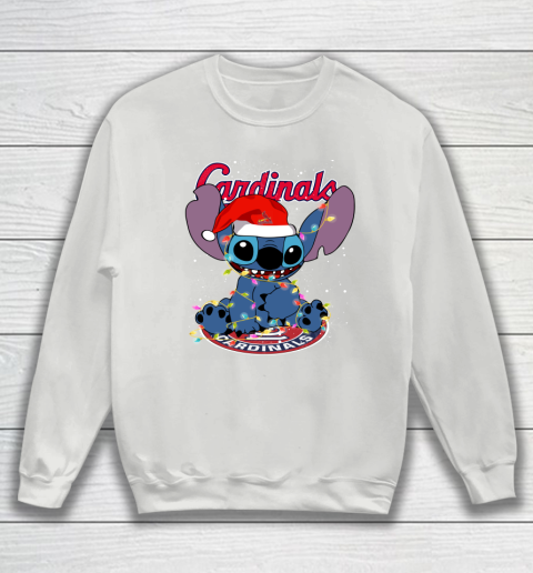 St.Louis Cardinals MLB noel stitch Baseball Christmas Sweatshirt 3