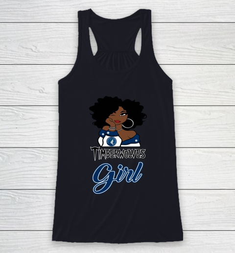 Minnesota Timberwolves Girl NBA Racerback Tank 8