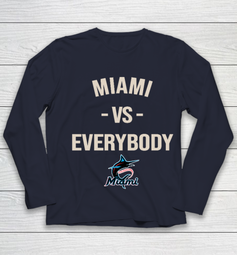 Miami Marlins Vs Everybody Youth Long Sleeve 2