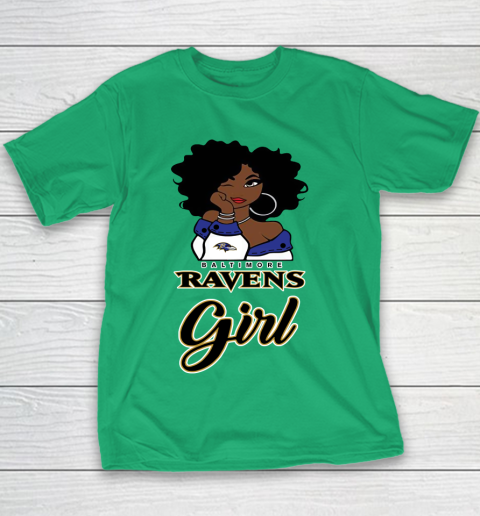 Baltimore Ravens Girl NFL Youth T-Shirt 6