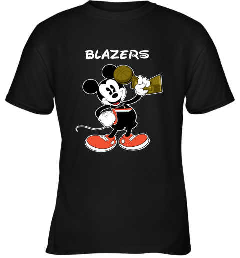 Mickey Portlands Trail Blazers Youth T-Shirt