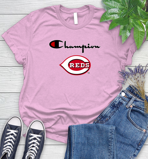 MLB Baseball Cincinnati Reds Champion Shirt Women's T-Shirt 8