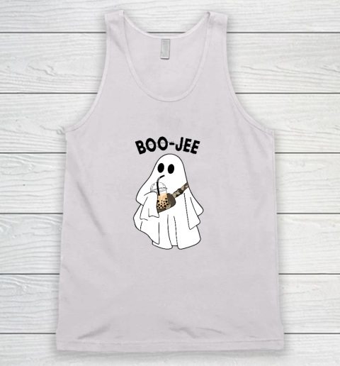 Boo Jee Funny Halloween Ghost Tank Top