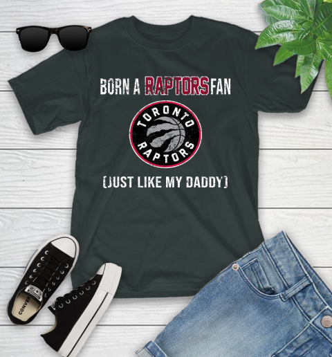NBA Toronto Raptors Loyal Fan Just Like My Daddy Basketball Shirt Youth T-Shirt 5