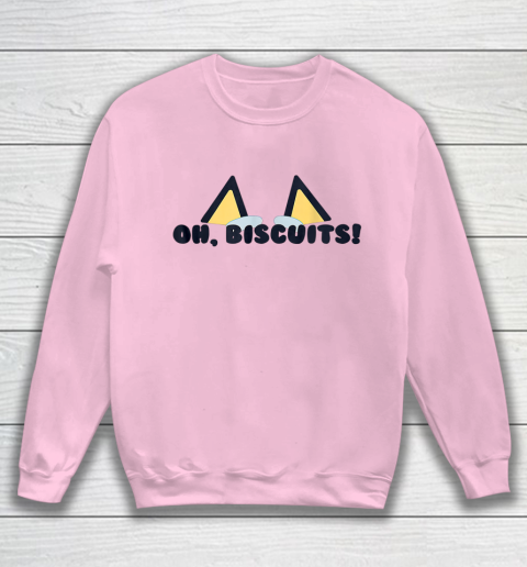 Blueys Oh Biscuits Mums Dad Cartoon Mothers Sweatshirt 5