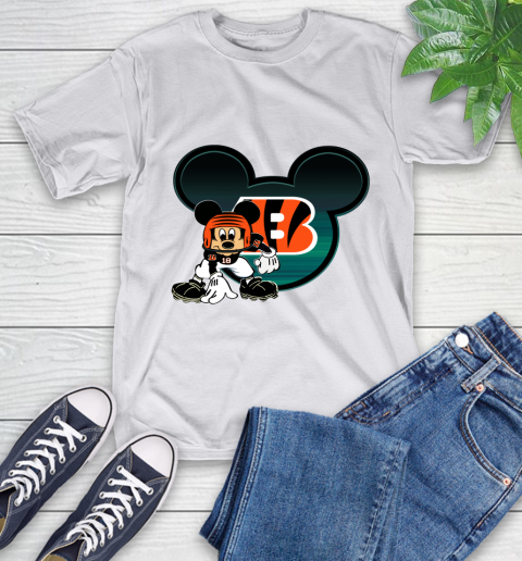 NFL Cincinnati Bengals Mickey Mouse Disney Football T Shirt T-Shirt 12