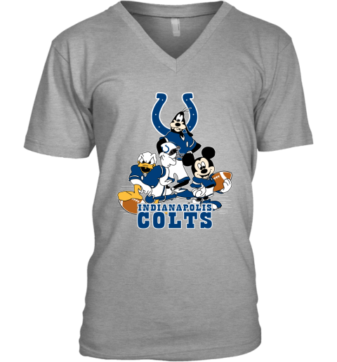 NFL Chicago Bears Mickey Mouse Donald Duck Goofy Football Shirt Women's  V-Neck T-Shirt